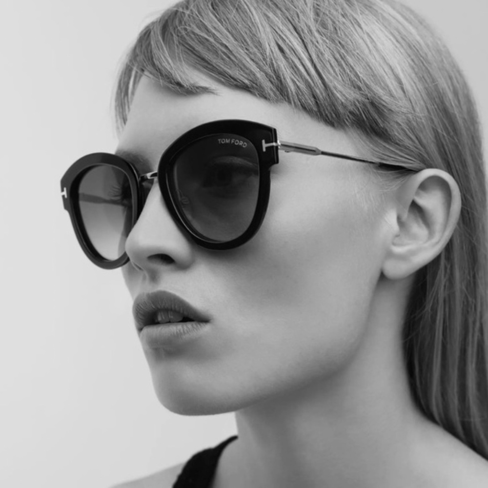 Tom Ford Sunglasses,  FT0574 MIA-02, Black, NWT